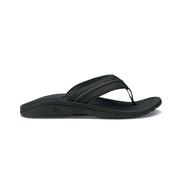 OluKai Hokua Sandals BLK/DKSHAD