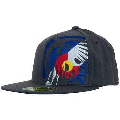 Never Summer Colorado Cropped Eagle 210 Flexfit Hat