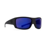 VonZipper Suplex Sunglasses, Black Satin/Wildlife Blue Flash Polarized+