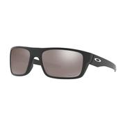 Oakely Drop Point Prizm Sunglasses, Matte Black/Prizm Black Polarized