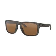 Oakley Holbrook XL Sunglasses, Woodgrain/Prizm Tungsten Polarized