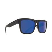 Spy Discord Sunglasses, Matte Black/Happy Bronze Polar with Blue Spectra