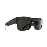 Spy Cyrus Sunglasses, Matte Black/Happy Gray Green