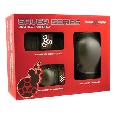 Triple Eight Saver Series 3 Pack Box Skate Pads