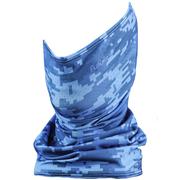 Fishmasks Single Layer Neck Gaiter, Blue Digi Camo