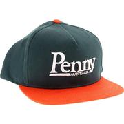 Penny Skateboards Snapback Hat, Orange/Green