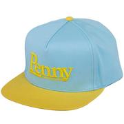 Penny Skateboards Snapback Hat, Yellow/Blue