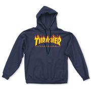 Thrasher Flame Logo Pullover Hoodie