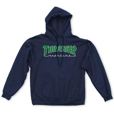 Thrasher Outlined Pullover Hoodie