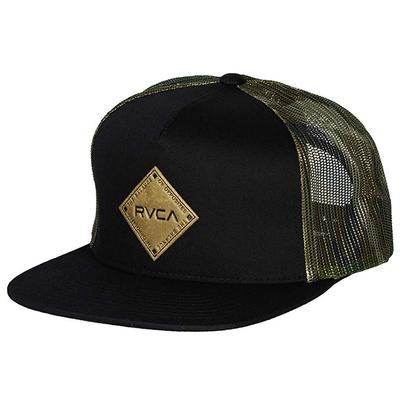 RVCA Finley Trucker Hat, Camo