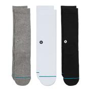 Stance Icon 3 Pack Classic Crew Sock MUL