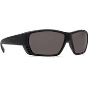 Costa Del Mar Tuna Alley Sunglasses, Blackout/Gray Polarized 580P