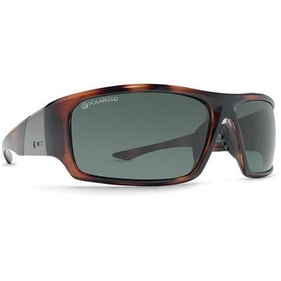 Dot Dash Destro Sunglasses, Tortoise Gloss/Grey Polarized