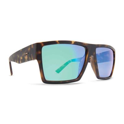 Dot Dash Nillionaire Sunglasses, Tort Satin/Green Chrome