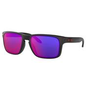 Oakley Holbrook Sunglasses, Matte Black/Positive Red Iridium