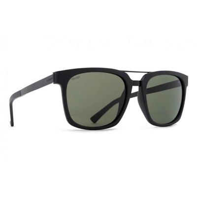 VonZipper Plimpton Sunglasses, Black Gloss/Wild Vintage Grey Polarized