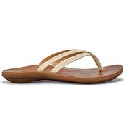 Olukai U'i Women's Leather Beach Sandals TAP/SHA