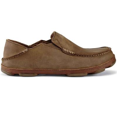 Olukai Moloa Men's Leather Slip On Shoes