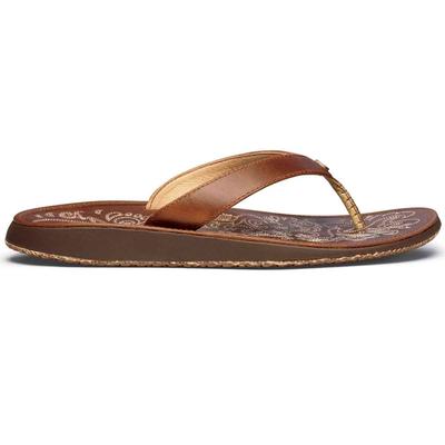 Olukai Paniolo Women's Leather Beach Sandals