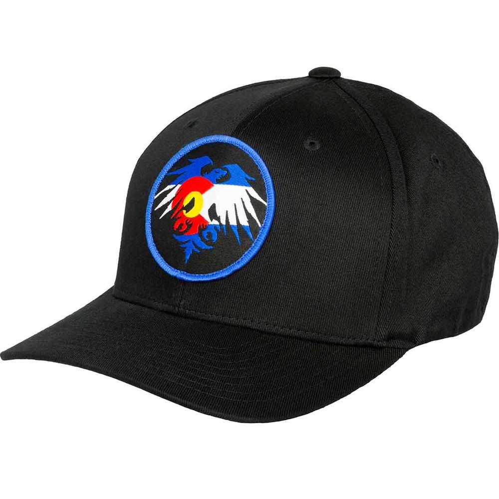 Never Summer Colorado Eagle Patch Flexfit Hat