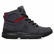 DC Shoes Torstein Leather Winter Boots, Grey/Black/Red