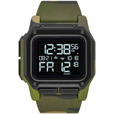 Nixon Regulus 46mm Watch, Multicam Tropic