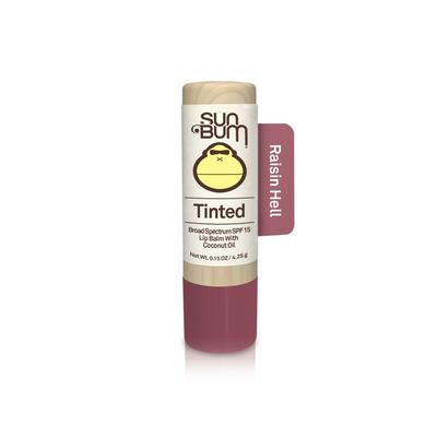 Sun Bum Tinted Lip Balm, Raisin Hell