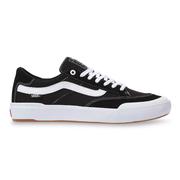 Vans Berle Pro Skate Shoes, Black/True White