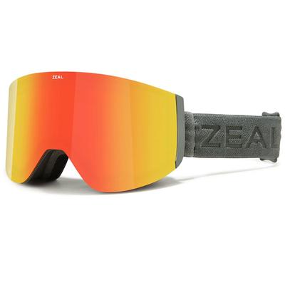 Zeal Hatchet Snowboard Goggles, Greybird/Polarized Phoenix Mirror