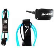 Dorsal Premium Surfboard Leash, 10 ft.