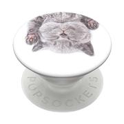 PopSockets PopGrip Phone Grip/Stand, Cat Nap