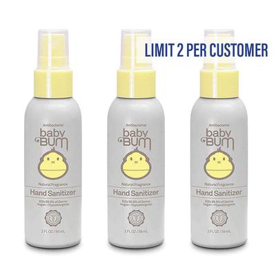 Sun Bum Baby Bum Hand Sanitizer 3-Pack, 2 oz.