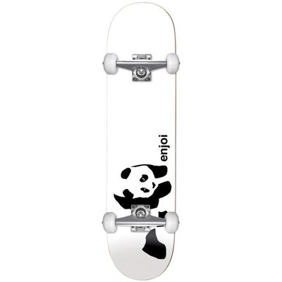 Enjoi Whitey Panda First Push Complete Skateboard, 7.75