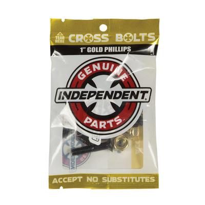 Independent Genuine Parts Phillips Skateboard Hardware, Black/Gold 1