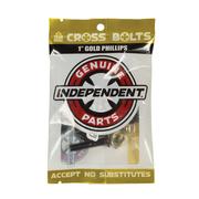 Independent Genuine Parts Phillips Skateboard Hardware, Black/Gold 1