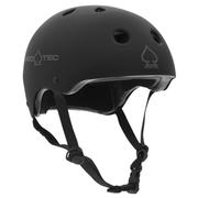 Protec Certified Classic Skate Helmet, Matte Black