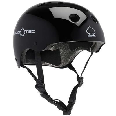 Protec Classic Certified Skate Helmet, Gloss Black