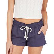 Roxy Oceanside Women's Linen Beach Lounge Shorts BSP0