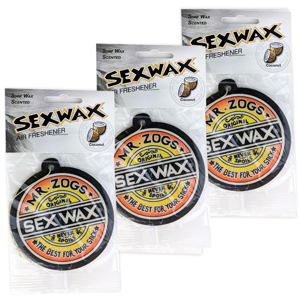 Sexwax Air Freshener 3-Pack, Coconut