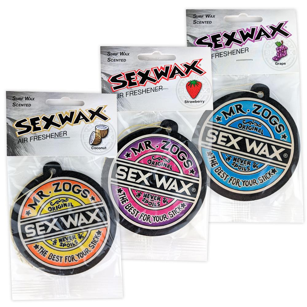 SexWax Car Freshener Oversized - Coconut Scent - Inverted Bodyboarding