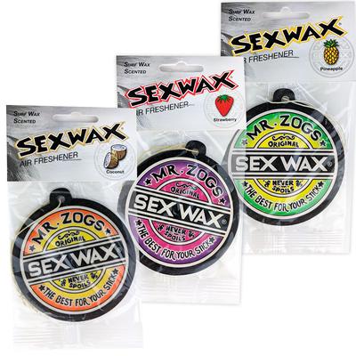 Sexwax Air Freshener 3-Pack, Coconut, Strawberry, Pineapple