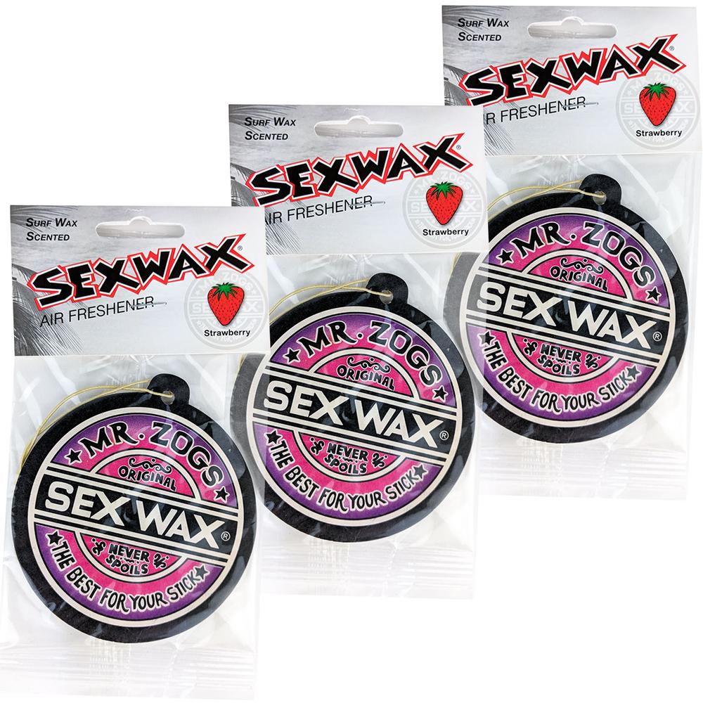  Sex Wax Air Freshener (3-Pack, Assorted, C/P/S) : Health &  Household