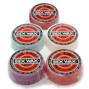 Sexwax Original Formula Surf Wax 5-Pack, Warm
