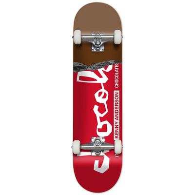 Chocolate Anderson Dark Chocolate Complete Skateboard, 7.5