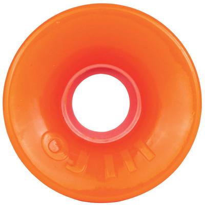 OJ Hot Juice Orange Skateboard Wheels 4-Pack, 60mm/78a