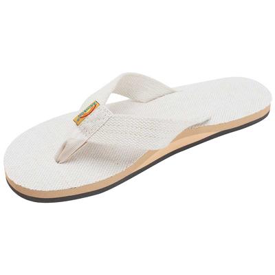 Rainbow Single Layer Hemp Women's Sandal