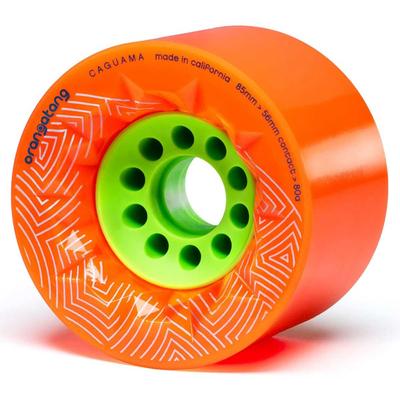 Orangatang Caguama Longboard Skateboard Wheels 4-Pack, 85mm/80a