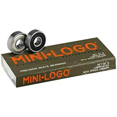 Mini Logo Skateboard Bearings 8-Pack