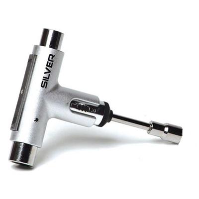 Silver Ratchet Skate Tool, Silver