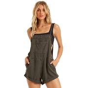 Billabong Wild Pursuit Short Overall Romper OFB